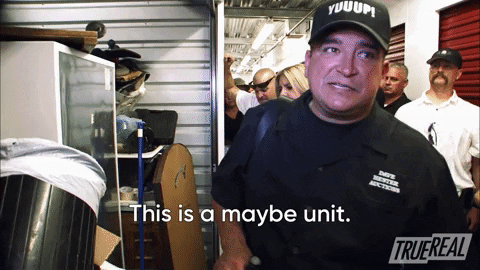 Bidding Storage Wars GIF by TrueReal