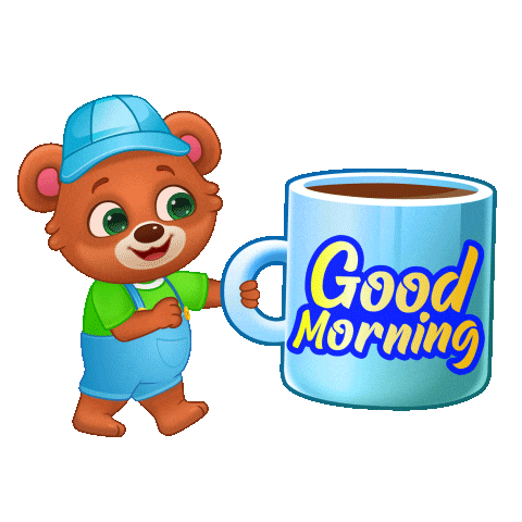 Good Morning Love Sticker by Lucas and Friends by RV AppStudios