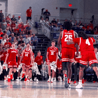 Happy Badgers Basketball GIF by Wisconsin Badgers