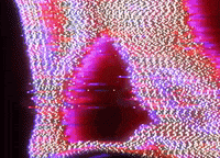 Polygon1993 glitch aesthetic light glitter GIF