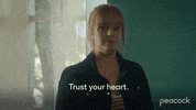 Heart Sad Smile GIF by PeacockTV