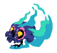 Skull Bhawikarsu Sticker