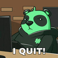 Panda Goodbye GIF by SuperVerse