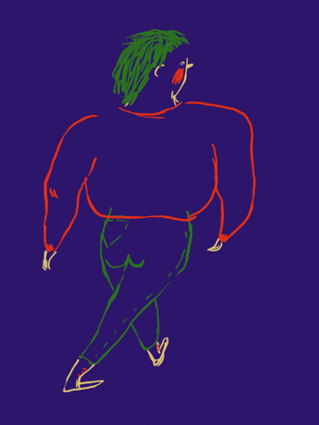 animation walk away GIF by Sanni Lahtinen