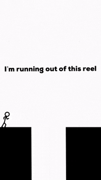 Im Running Out Of This Reel GIF