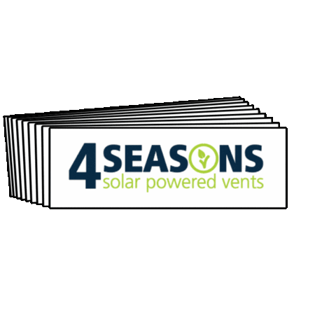 4seasonsvents sun energy solar heating Sticker