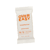 overeasydays breakfast peanutbutter proteinbar powerbar Sticker