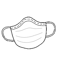 Face Mask Sticker by Travel Nurse Across America