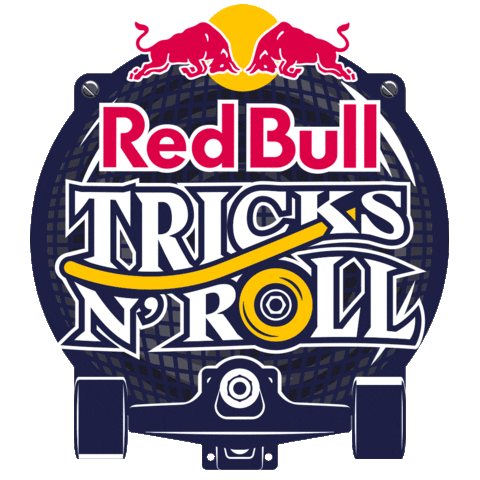 red bull tricks n roll Sticker by Vista Skate