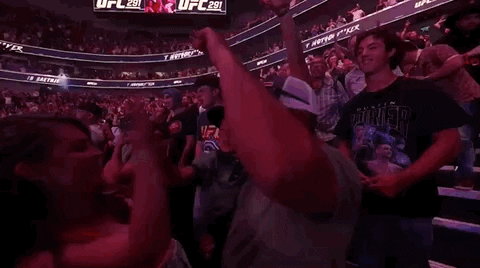 Shocked Mixed Martial Arts GIF by UFC