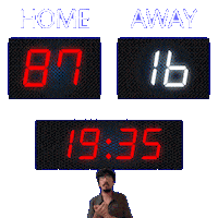 16 Away Sticker