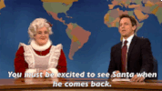 santa claus christmas GIF by Saturday Night Live