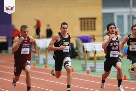 track and field GIF by Missouri Valley Conference
