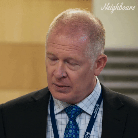 Clive Gibbons What GIF by Neighbours (Official TV Show account)