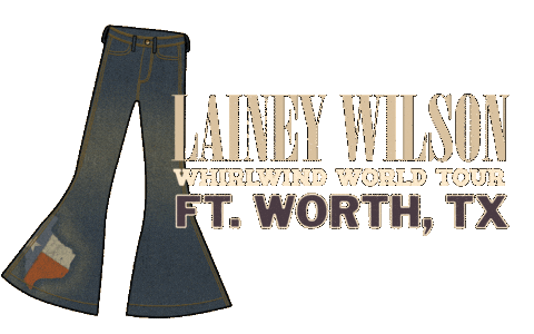 Wild Horses Texas Sticker by Lainey Wilson