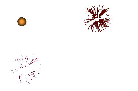 Celebrating Happy New Year Sticker