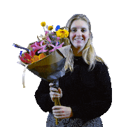 lefrecruitment feest recruitment gefeliciteerd bloemen Sticker