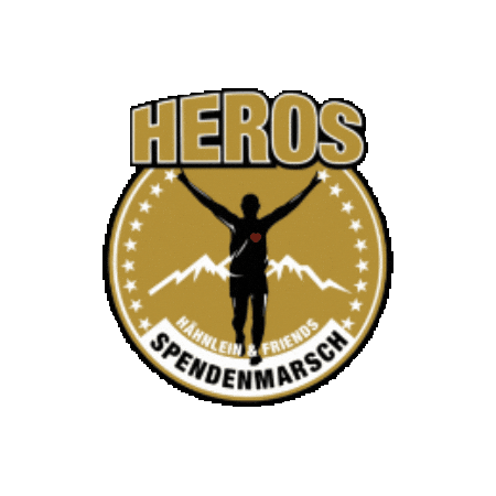Heros_Spendenmarsch giphyupload hero her thüringen Sticker