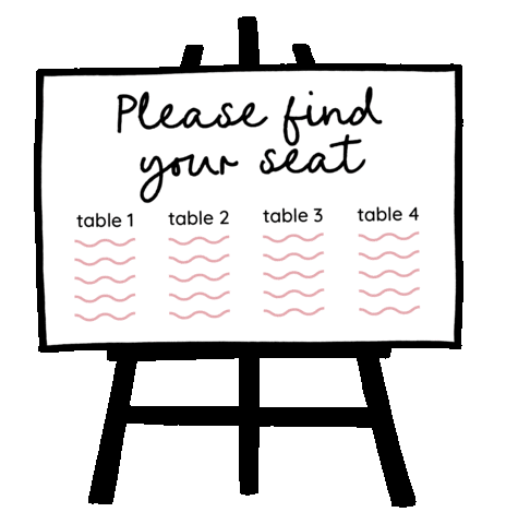 twotabbies giphyupload wedding poster wedding day Sticker