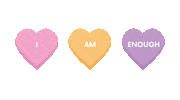 Self Love I Am Enough Sticker by Favie