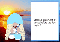 Gnome Sunrise GIF