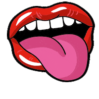 Rock Tongue Sticker by Adbros