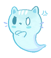 Cat No Sticker by yudoart