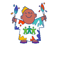 projetovida arte pintura artes infancia Sticker