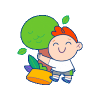 projetovida escola natureza crianças arvore Sticker