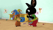 Children Dressing GIF by Bing Bunny