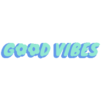 Good Vibes Flower Sticker