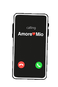 NicolRaidman iphone call amore calling Sticker
