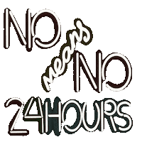Cheesychipart neonsign artph nomeansno cheesychipart Sticker