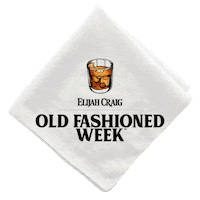 Old Fashioned Cocktail Sticker by Elijah Craig