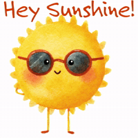 Sun Hello GIF