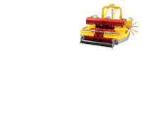 Mulcher Sticker by IlmerMaschinenbau