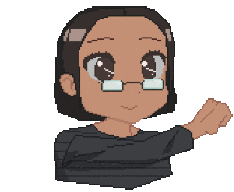 Pixel Thumbs Up Sticker by Bananelly