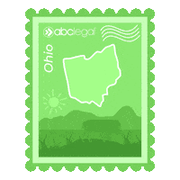 Letter Ohio Sticker by ABCLegal