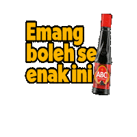 Kecap Manis Abc Sticker by ABC_Ahlinya Buat Citarasa