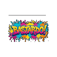 Bastardo Sticker by Mauro Andreoni