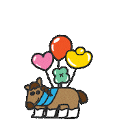 Lunar New Year Good Luck Sticker by Morning Giants Studio