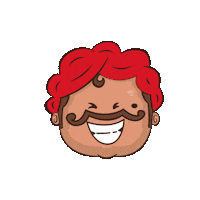 Happy Laugh Sticker by Creative Hatti