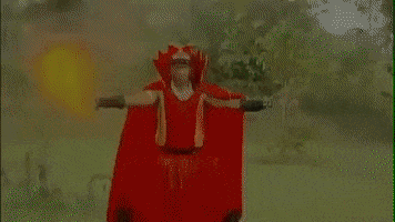 super power fire GIF
