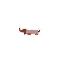 Happy Dog Sticker by Gang Tales