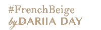 Silk Beige Sticker by by Dariia Day