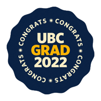 Classof2022 Sticker by University of British Columbia
