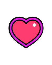 Love You Flirt Sticker by Marcel Katz / The Art Plug