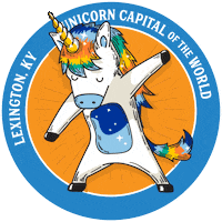 Rainbow Dab Sticker by Lexington, KY