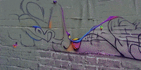 Graffiti Satisfying GIF by Justin