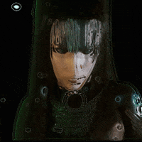 Girl Glitch GIF